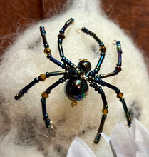 Load image into Gallery viewer, Beaded Aurora Borealis Spiderling