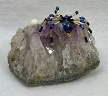 Load image into Gallery viewer, Amethyst Display with Sodalite Spiderling