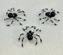 Load image into Gallery viewer, Beaded Blue Goldstone Spiderling