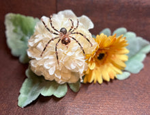 Load image into Gallery viewer, Copper Metal Beaded Spider
