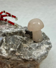 Load image into Gallery viewer, Crazy Lace Display with Ruby Chalcedony Spiderling