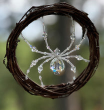 Load image into Gallery viewer, Hand Beaded Crystal Queen Sun Catcher Spider