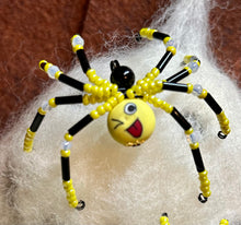 Load image into Gallery viewer, Beaded Emoji Spiderling