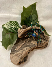 Load image into Gallery viewer, Beaded Malachite and Azurite Spider
