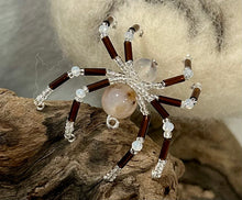 Load image into Gallery viewer, Beaded Montana Agate Spiderling