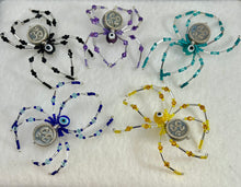 Load image into Gallery viewer, Beaded "Om" Spider
