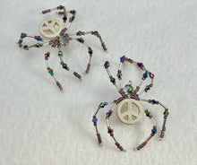 Load image into Gallery viewer, Beaded Peace Spider