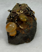Load image into Gallery viewer, Pyrite with Tiger's Eye Spiderling