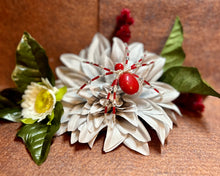 Load image into Gallery viewer, Red Puffy Beaded Spider