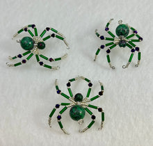 Load image into Gallery viewer, Beaded Ruby in Zoisite Spiderling