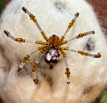 Load image into Gallery viewer, Beaded Sea Shell Composite Spiderling
