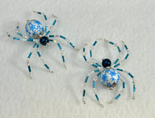 Load image into Gallery viewer, Beaded Snowflake Christmas Spider