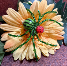 Load image into Gallery viewer, Watermelon Beaded Spider
