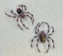 Load image into Gallery viewer, Beaded Watermelon Tourmaline Spider