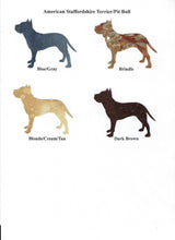 Load image into Gallery viewer, Handmade Custom American Staffordshire Terrier/Pit Bull Dog Blank Greeting Card
