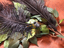 Load image into Gallery viewer, Beaded Black Web Spider