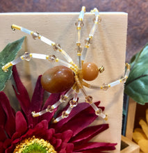 Load image into Gallery viewer, Beaded Banded Brown Agate Spider
