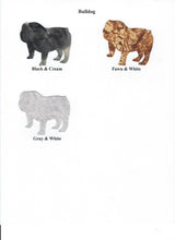 Load image into Gallery viewer, Handmade Custom American Bulldog Dog Blank Greeting Card