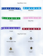 Load image into Gallery viewer, Handmade Custom Classic Dog Head Silhouette Blue Dog Blank Greeting Card