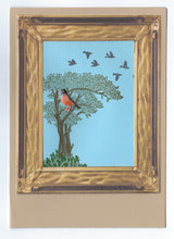 Load image into Gallery viewer, Handmade Custom Large Animal Prince the Prancing Horse Blank Greeting Card