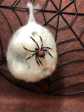 Load image into Gallery viewer, Beaded Mahogany Obsidian Spiderling