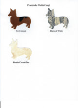 Load image into Gallery viewer, Handmade Custom Pembroke Welsh Corgi Dog Blank Greeting Card