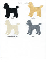 Load image into Gallery viewer, Handmade Custom Standard Poodle Dog Blank Greeting Card