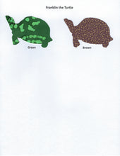 Load image into Gallery viewer, Handmade Custom Small Animal Franklin the Turtle or Tortoise Blank Greeting Card