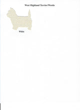 Load image into Gallery viewer, Handmade Custom West Highland Terrier Dog Blank Greeting Card