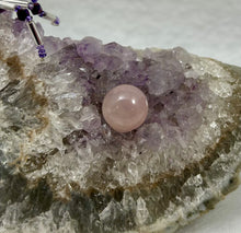 Load image into Gallery viewer, Amethyst Display with Cheveron Amethyst Spiderling
