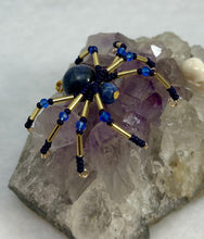 Load image into Gallery viewer, Amethyst Display with Sodalite Spiderling
