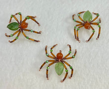 Load image into Gallery viewer, Beaded Green Aventurine Spiderling
