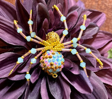 Load image into Gallery viewer, Baby Colored Beaded Spider
