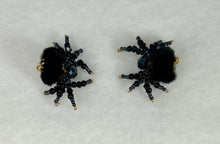 Load image into Gallery viewer, Hand Made Black Warm Fuzzy Jumping Spider
