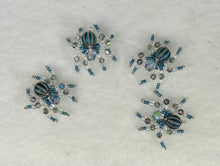 Load image into Gallery viewer, Hand Made Blue Striped Jumping Spider

