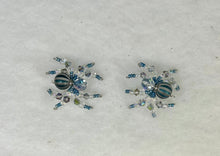Load image into Gallery viewer, Hand Made Blue Striped Jumping Spider
