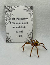 Load image into Gallery viewer, Beaded Brown Recluse Spider
