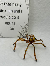 Load image into Gallery viewer, Beaded Brown Recluse Spider
