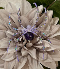 Load image into Gallery viewer, Beaded Charolite Spider
