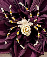 Load image into Gallery viewer, Beaded Cinnamon Bun Spider
