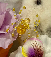 Load image into Gallery viewer, Beaded Citrine Spiderling
