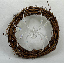 Load image into Gallery viewer, Hand Beaded Crystal Sun Catcher Spider
