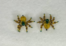 Load image into Gallery viewer, Hand Made Female Emerald Jumping Spider

