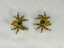 Load image into Gallery viewer, Hand Made Female Emerald Jumping Spider
