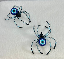 Load image into Gallery viewer, Beaded Evil Eye Spider
