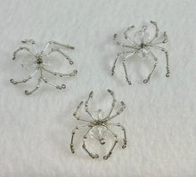 Load image into Gallery viewer, Beaded Faceted Clear Quartz Spiderling
