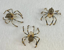 Load image into Gallery viewer, Beaded Faceted Topaz Spiderling
