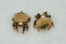 Load image into Gallery viewer, "Albert" Hand Made Caramel Fuzzy Jumping Spider

