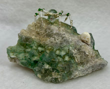 Load image into Gallery viewer, Green Fluorite with Green Phantom Quartz Spiderling
