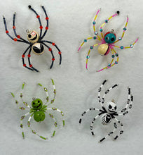 Load image into Gallery viewer, Nightmare Before Christmas Beaded Spider Set
